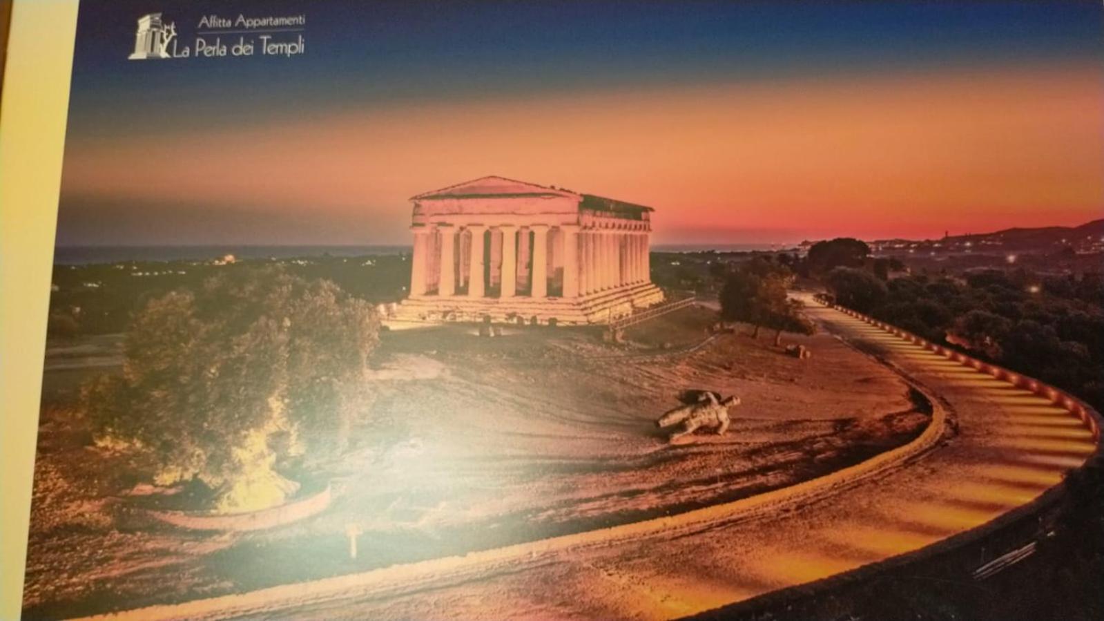 La Perla Dei Templi Apartment Agrigento Bagian luar foto